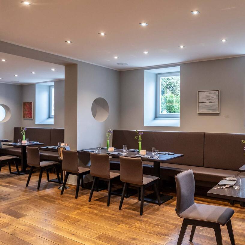 Tafel im Eingangsbereich